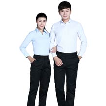 时尚翻领男女精品衬衫ZL002